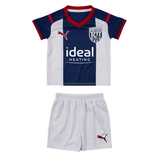 Camiseta West Brom Primera equipo Niño 2021-22